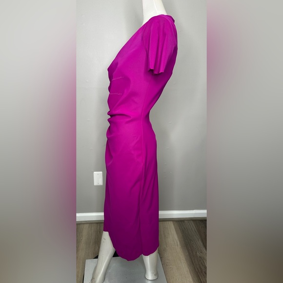 Chiara Boni La Petite Robe Ajak Jersey Wrap Dress US 8 $695 - Picture 11 of 12